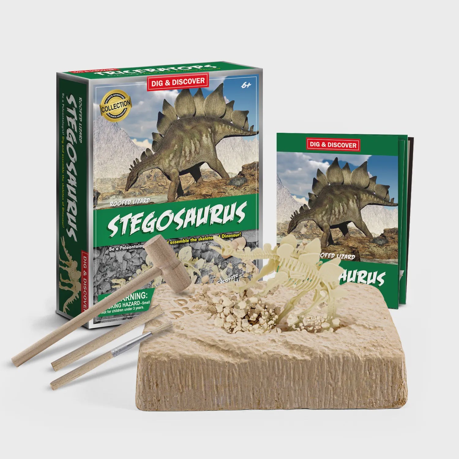 Jeu Dino Dig - Stegosaurus main image 1