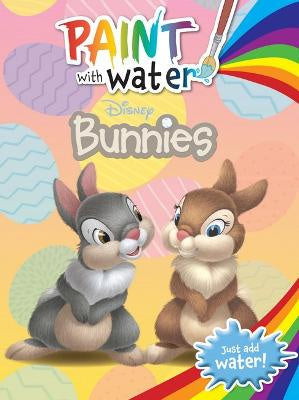 Disney Bunnies: Paint with Water (paperback)