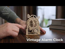 Load and play video in Gallery viewer, Ugears Vintage Alarm Clock

