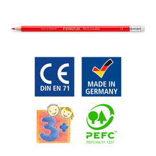 Load image into Gallery viewer, COLOURED PENCILS STAEDT ERASABLE PK 12