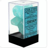 CHX 27405 Frosted Teal/white 7-Die Set