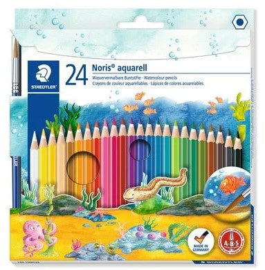 Staedtler Noris aquarell Watercolour Pencils 24 pack