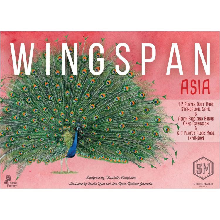Wingspan Asia  - Stand alone game and Expansion to original