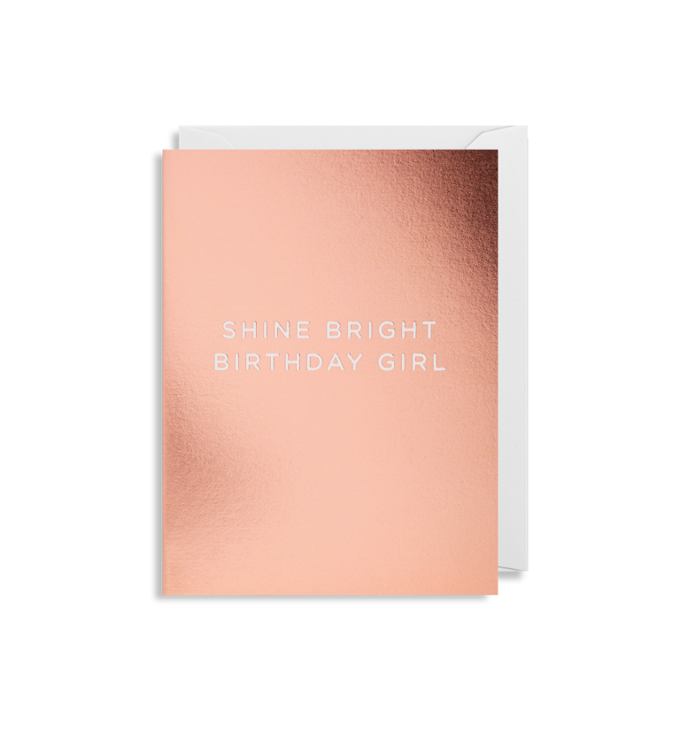 BIRTHDAY/ Shine Bright Birthday Girl