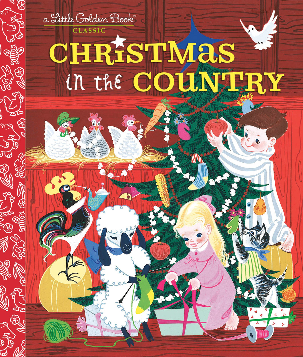 Christmas in the Country: A Little Golden Book
