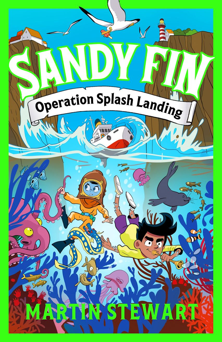 Sandy Fin: Operation Splash Landing – Tawa Books & Post