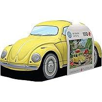 VW Beetle Camping Tin 550 Piece Puzzle