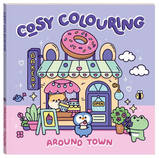 Art Maker Cosy Colouring Around Town