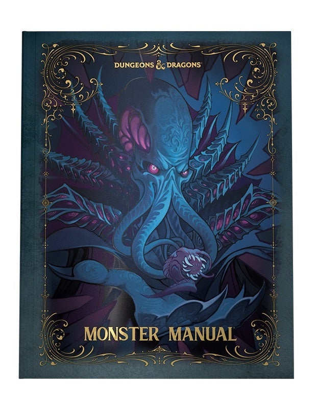 D&D Dungeons & Dragons Monster Manual Hardcover Alternative Cover (2024)