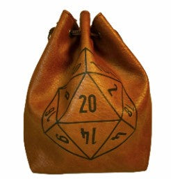 LPG Dice Bag - Large Brown