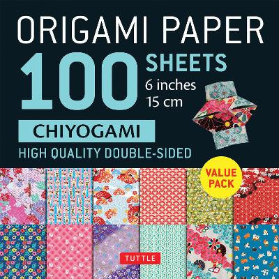 Origami Paper 100 Sheets Chiyogami 6