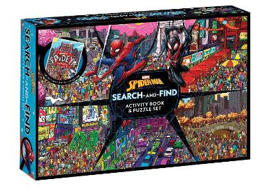 Spider-Man: Search-and-Find Activity Book and Puzzle Set (Marvel)