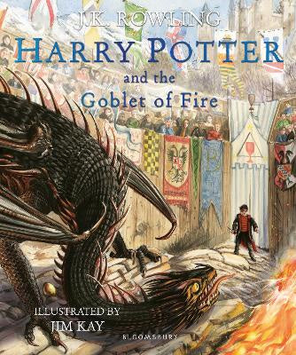 Harry Potter and the Goblet of Fire: Illustrated Edition (Paperback)