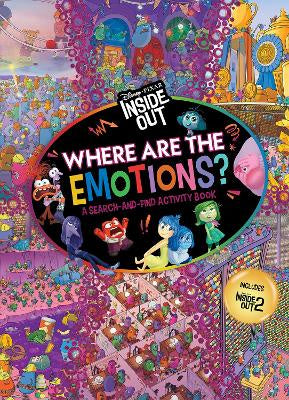 Where are the Emotions? A Search-and-Find Activity Book (Disney Pixar: Inside Out)