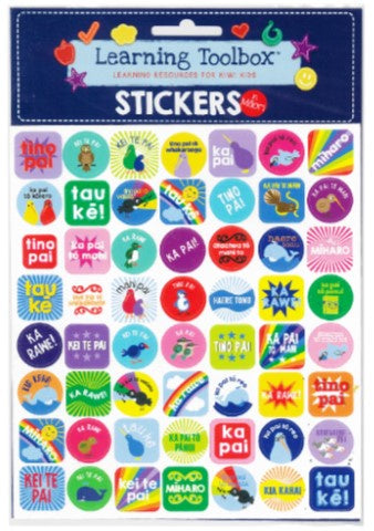 NZ Stickers Te Reo Praise 15x17cm