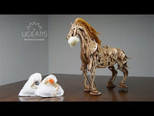 Load and play video in Gallery viewer, UGEARS MECHANICAL HORSE
