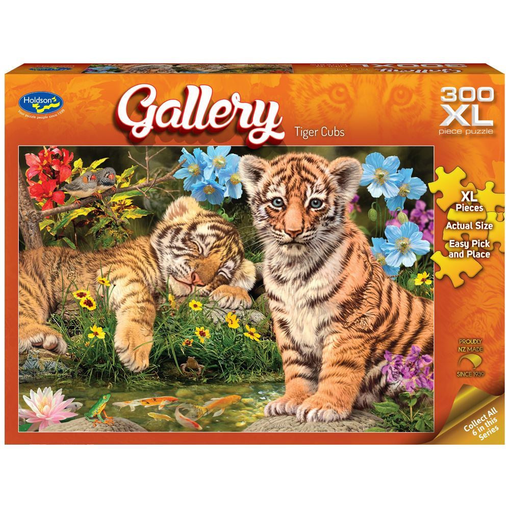 GALLERY S7 300 PIECE XL JIGSAW PUZZLE TIGER CUBS