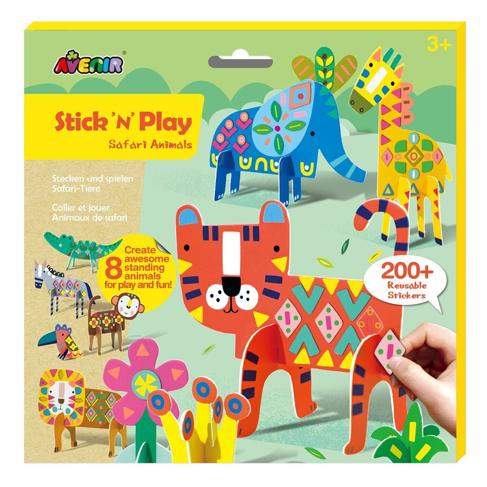 Stick 'n' Play - Safari Animals