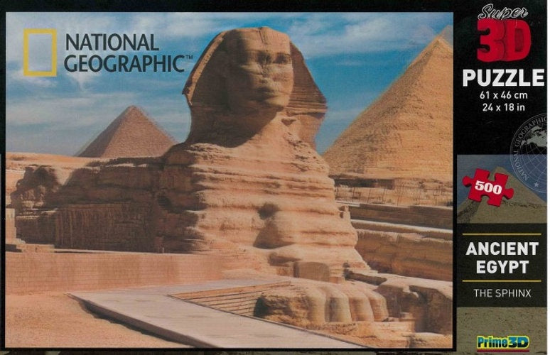 3D NAT GEP 500PC ANC EGYPT THE SPHINX