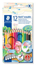 Load image into Gallery viewer, COLOURED PENCILS STAEDT ERASABLE PK 12
