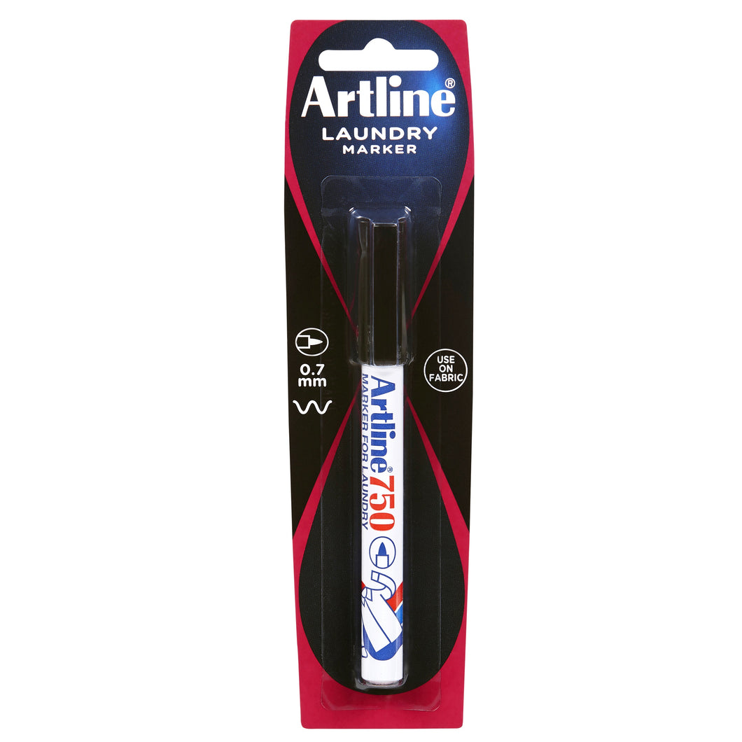 MARKER ARTLINE LAUNDRY BLK H/SELL