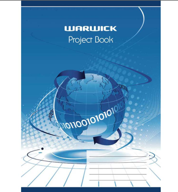 PROJECT BOOK WARW BLUE 20LF – Tawa Books & Post