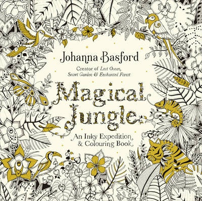 Magical Jungle: An Inky Expedition & Colouring Book