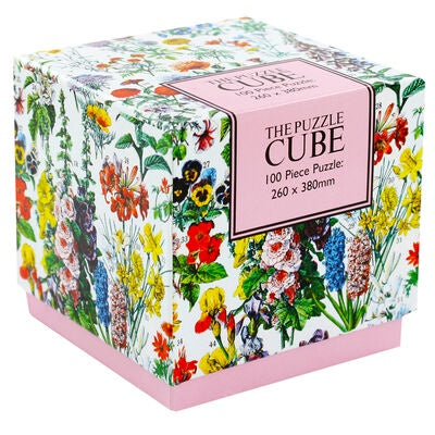 CUBE JIGSAW IG FLOWERS 100PC