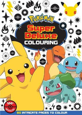 Pokemon: Super Deluxe Adult Colouring