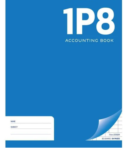 BOOKKEEPING LEDGER WARW 1P8 A4