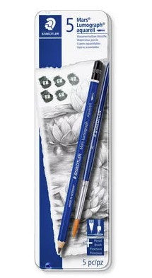 MARS LUMOGRAPH AQUARELL Pencils PK 6