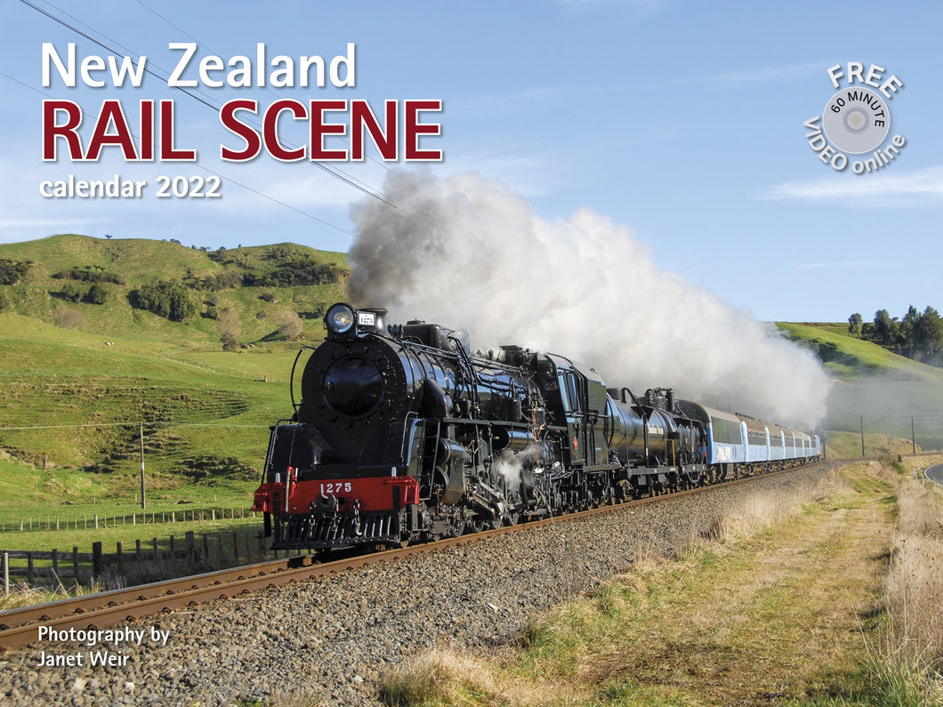 NZ RAIL SCENE 2024 Calendar