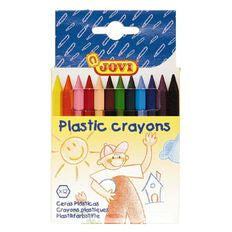 CRAYONS JOVI PLASTIC PK 12