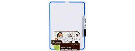 WHITEBOARD LAP QUARTET 2 SIDED 230X305MM