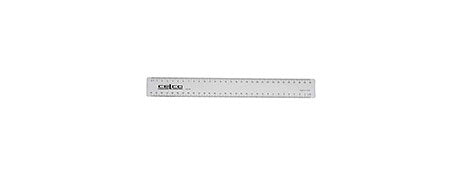 RULER  CLEAR 30CM