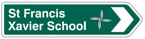 St Francis Xavier School Fridge Magnet