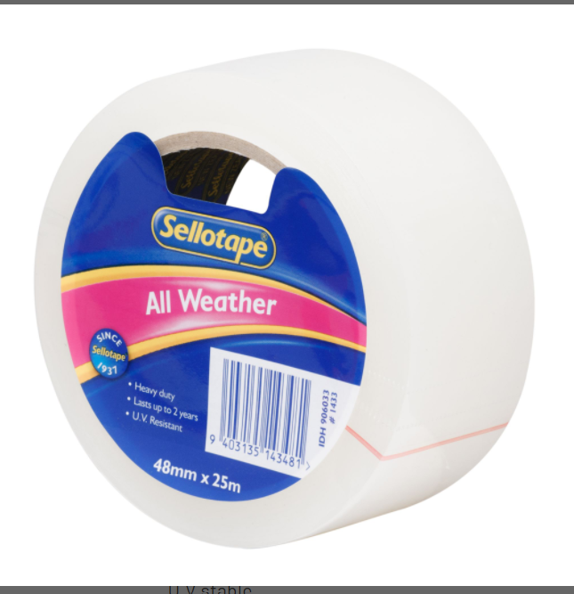 Sellotape 1450 Book Repair Tape 48mmx25m