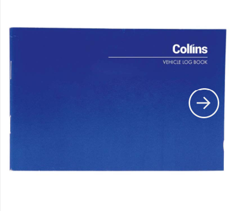 LOG BOOK COLLINS VEHICLE LIMP 24PG