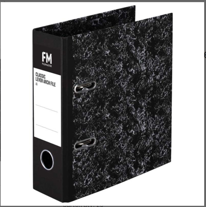FM BINDER CLASSIC A5 LEVER ARCH