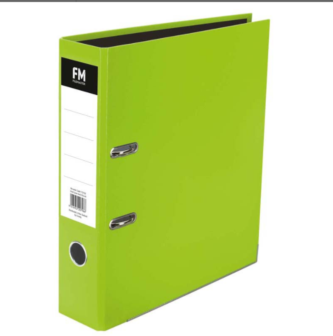 LEVER ARCH FILE FM A4 VIVID LIME