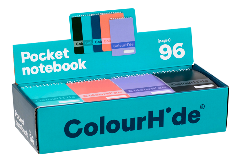 NOTEBOOK POCKET CH 96P ASST
