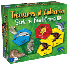 TREASURES OF AOTEAROA SEEK N FIND GAME