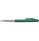 PEN BIC CLIC SINGLE MED GREEN