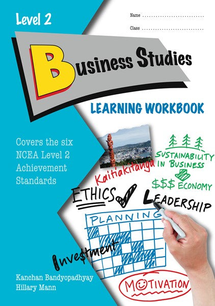 NCEA Level 2 Business Studies Learning Workbook (OPTIONAL)