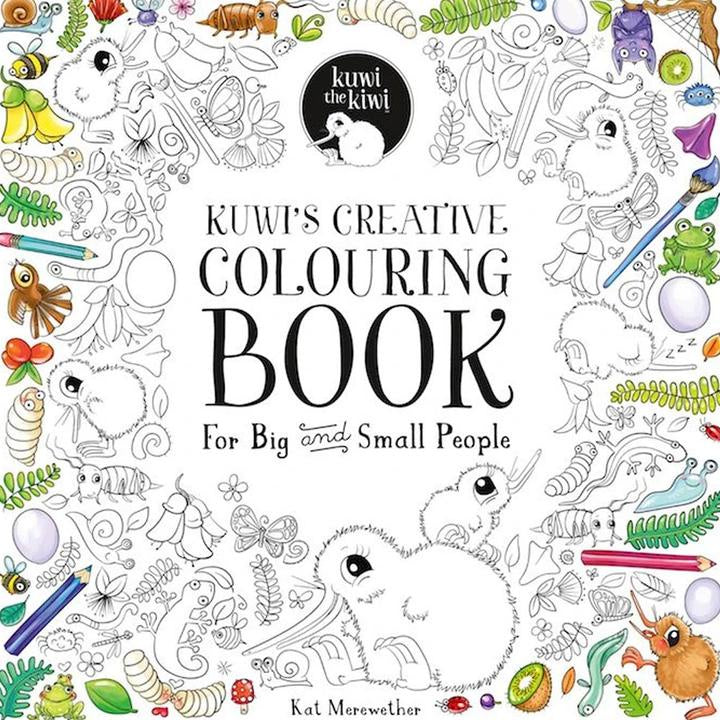 Kuwi's Creative Colouring Book: For Big and Small People: 2016