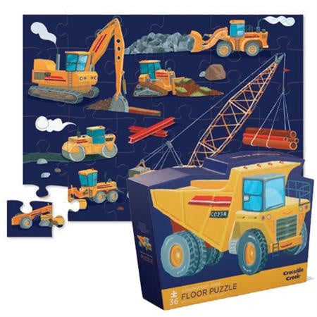 Croc Creek 36pc Floor Puzzle Construction Zone