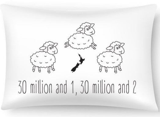 Moana Road Pillow Case Counting Sheep Single