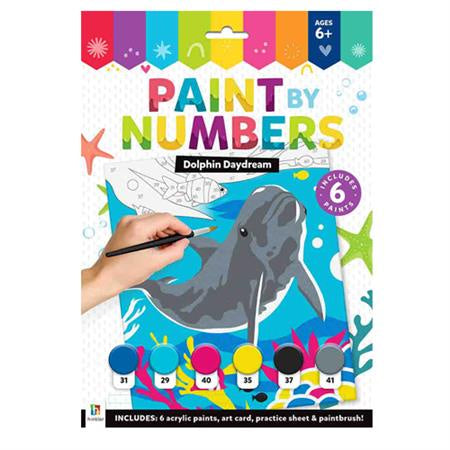 Paint by Numbers: Dolphin Daydream