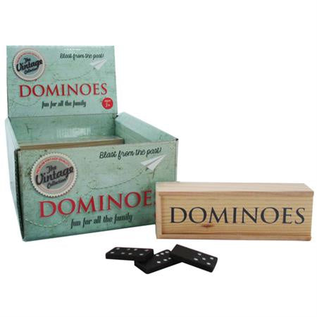 Domino Set in Box Vintage