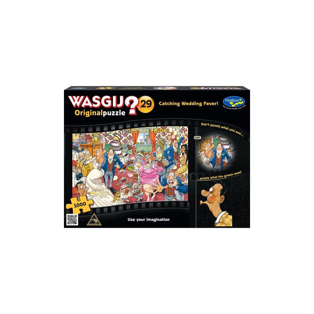WASGIJ 1000 PIECE JIGSAW PUZZLE ORIGINAL 29 CATCHING WEDDING FEVER!